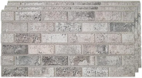 Vista 18 de IZODEKOR Paneles de pared 3D con efecto ladrillo, revestimiento, aspecto de piedra, revestimiento de espuma de poliestireno para sala de estar