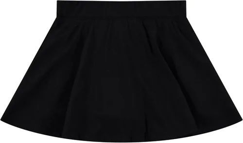 Vista 3 de BTween Paquete de 3 faldas pantalón corto para niñas, faldas de scooter para niños, falda en capas con estampados florales, sólidos, teñido anudado