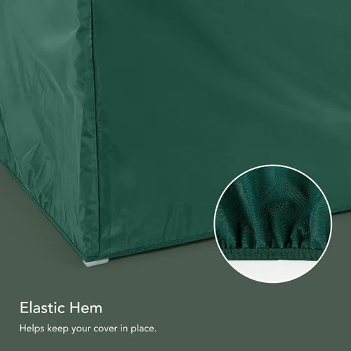 Vista 7 de Covermates Funda cuadrada clásica para bañera de hidromasaje, protector de spa resistente al agua para todo tipo de clima, protector de vinilo