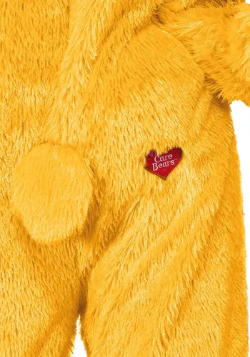 Vista 4 de Care Bears - Disfraz de oso amigo para niños, overol de oso amarillo, acogedor de una pieza para Halloween y fiestas de disfraces