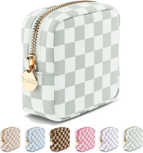Vista 32 de Bolsa de Maquillaje de Viaje Embla Bolsa de Artículos de Aseo de Viaje, Negro, Mini, Mini