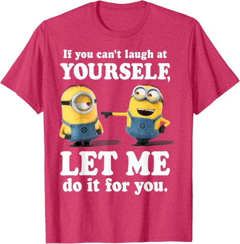 Vista 30 de Camiseta gráfica de Minions de Mi villano favorito: Ríete de ti mismo Negro