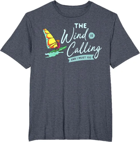 Vista 91 de Windsurfing Board Camiseta Windsurfer, Negro