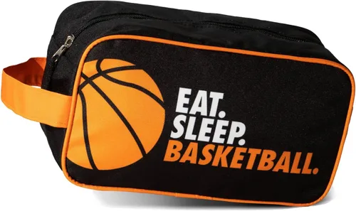 Vista 5 de ChalkTalkSPORTS Bolsa de accesorios de béisbol Kit de bolsa de viaje Dopp Eat Sleep Baseball