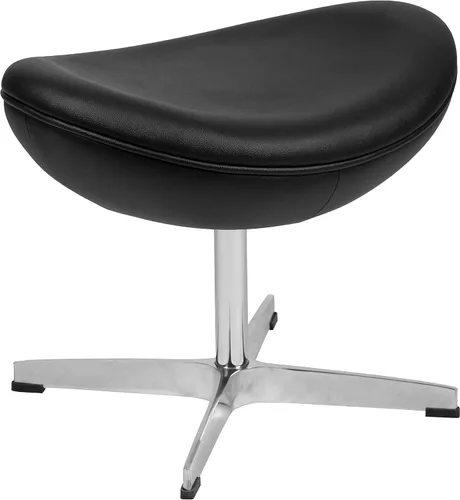 Vista 31 de Flash Furniture Egg Series Grey LeatherSoft Silla de recepción lateral Gris Leathersoft