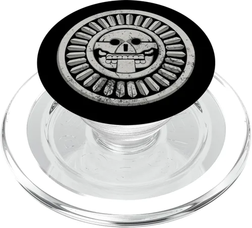 Vista 7 de Dios azteca PopSockets intercambiables PopGrip