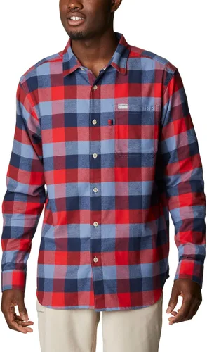 Vista 18 de Columbia Slack Tide Flannel Ls para hombre Cuadros Multi Guacamayo Azul
