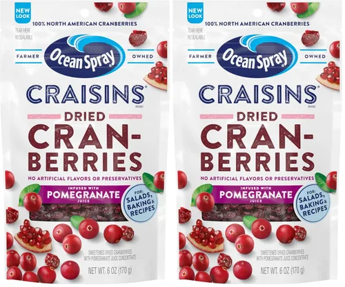 Vista 26 de Ocean Spray, Craisins - Arándanos secos, original, bolsa resellable de 12 onzas