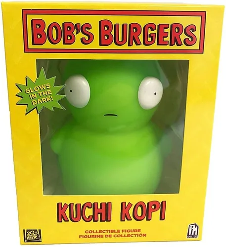 Vista 3 de Bobs Burgers Kuchi Kopi - Figura de vinilo que brilla en la oscuridad, 6 pulgadas