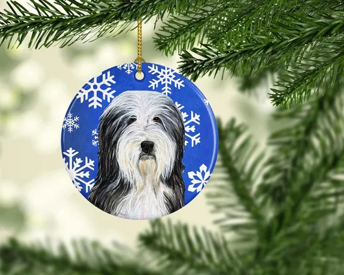 Vista 54 de Caroline's Treasures Cavalier Spaniel - Adorno de cerámica para colgar en el árbol de Navidad, para el hogar, Navidad, fiestas, regalo, 3 pulgadas