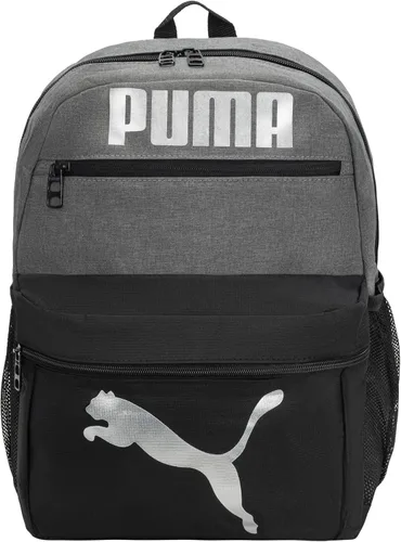 Vista 8 de PUMA Mochila Meridian unisex para niños, Negro/Plateado, Tamaño único