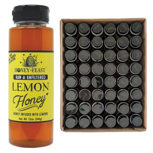 Vista 13 de Honey Feast Flower Powered Allergy Blend 10 veces miel, 12 onzas