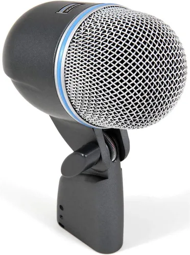 Vista 4 de Shure BETA 52A Micrófono para Tambor de Patada - Micrófono Dinámico Supercardioide con Elemento de Neodimio de Alta Salida, Adaptador de Soporte