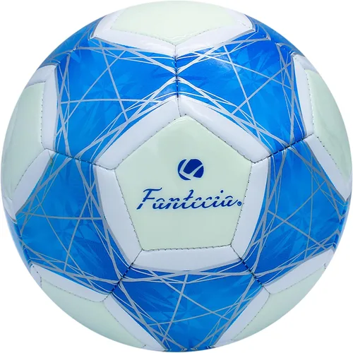 Vista 3 de Balón de fútbol tamaño 5, pelotas de fútbol oficiales para jóvenes y adultos, pelota de fútbol de entrenamiento para interiores y exteriores