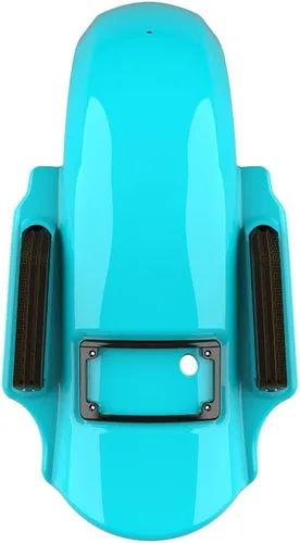 Vista 49 de Advanblack Dominator - Guardabarros trasero estirado para Harley Davidson Touring 2014+, deslizamiento de treet, Road Glide