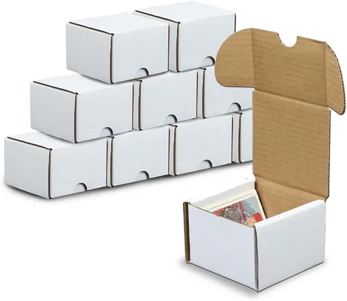 Vista 10 de PIT66 Caja de almacenamiento de 200 tarjetas intercambiables, paquete de 50 cajas de almacenamiento de cartón corrugado para tarjetas