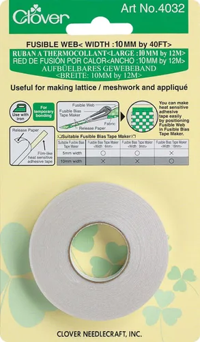Vista 2 de Clover Red Fusible 0.197 in, 1/4 de pulgada 40 pies (4031)