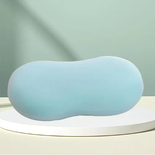 Vista 4 de Almohadas de espuma viscoelástica, almohada cervical ergonómica con contorno de cuello para dolor de cuello y hombros, almohadas ajustables