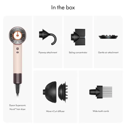 Vista 17 de Dyson Supersonic Nural™ Secador de pelo Rosa cerámico