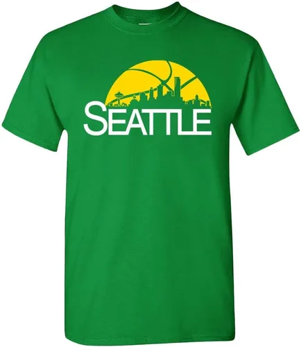 Vista 6 de Xtreme Apparrel Camiseta Team Cityscape Skyline para los fanáticos del baloncesto