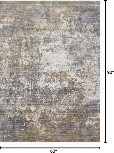 Vista 2 de Loloi PATIPJ-02GNSN Alfombras de área interior, 5'-3" X 7'-8", granito/piedra, multi (PATIPJ-02GNSN5378)