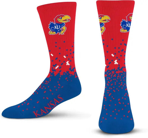 Vista 47 de For Bare Feet Calcetines de la NCAA para niños y niñas, unisex, Spray Zone Crew, para jóvenes