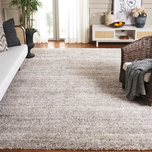 Vista 11 de SAFAVIEH Hudson Shag Collection - Alfombra decorativa de 2 x 3 pies, color marfil y azul marino, no desprende pelusa y de fácil cuidado, 2 pulgadas