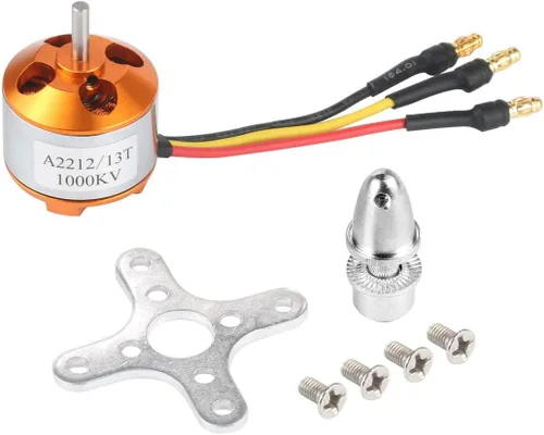 Vista 2 de QWinOut A2212 1000 KV 13T Motor superior + ESC 30A + Hélice 1045 para F450 F500 F550 DIY Drone Kit (1 juego)