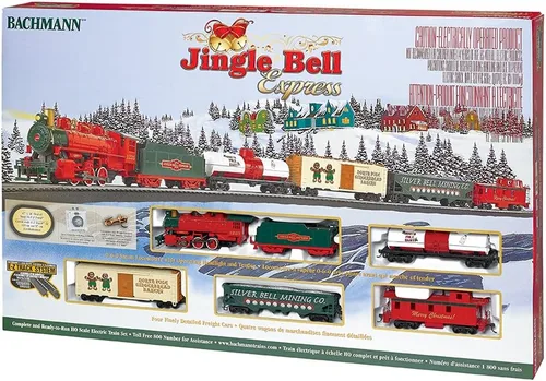 Vista 2 de Bachmann Trenes Jingle Bell Express Listo para funcionar Tren eléctrico