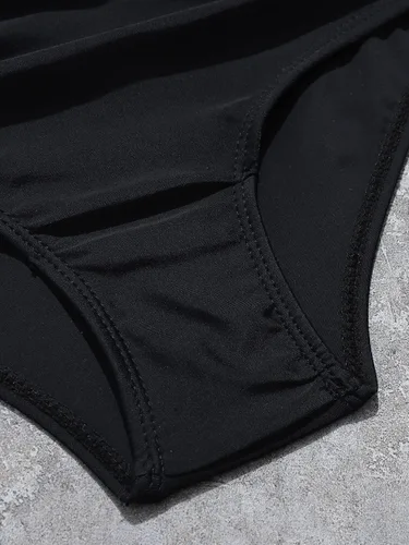 Vista 3 de SOLY HUX Trajes de baño de 2 piezas para niña con cordón lateral