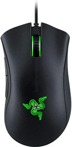 Vista 5 de Razer DeathAdder Chroma - Mouse ergonómico multicolor para juegos, sensor de 10,000 ppp, agarre cómodo, el mouse para juegos más popular del mundo
