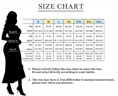 Vista 3 de AOMEI Vestido lápiz de manga larga con botones y cintura alta para mujer