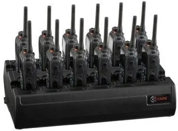 Vista 10 de Cargador para escritorio rápido Harris P5500 Dual Bay