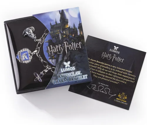 Vista 2 de The Noble Collection Lumos Harry Potter Ravenclaw - Pulsera con abalorios