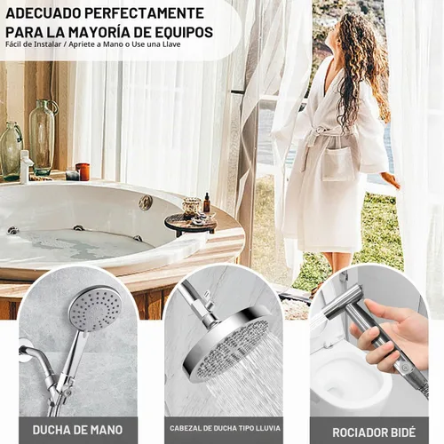 Vista 8 de Válvula de cierre del cabezal de ducha,304 Acero inoxidable 1/2 "Mini válvula de bola NPT Thread,Válvula de control de flujo de cabezal de ducha
