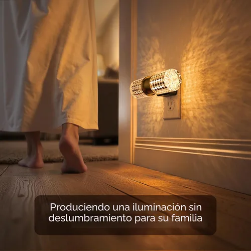 Vista 8 de L LOHAS LED Luz nocturna, luces nocturnas modernas que se enchufan a