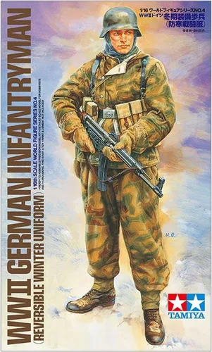 Vista 2 de Tamiya Modelos Segunda Guerra Mundial Infantería alemana