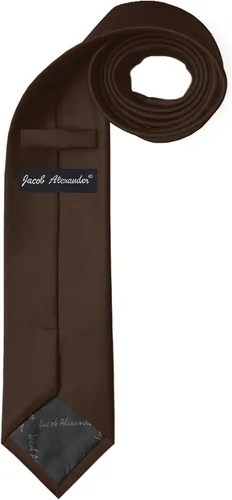 Vista 169 de Jacob Alexander Corbata regular de los hombres de color sólido