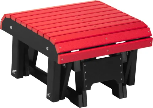 Vista 13 de LuxCraft Poly Glider - Reposapiés otomano (caoba antigua)