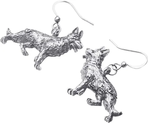Vista 4 de DUOWEI German Shepherd Dog Earrings Acrylic Pets Drop Dangle Jewelry Party Birthday Gifts for Women Teen Girls Kids