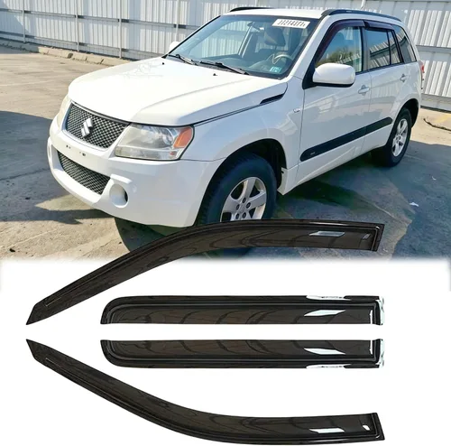 Vista 19 de Deflectores de viento para ventana lateral a prueba de lluvia para Chrysler Sebring 2007-2010; Chrysler 2000 2011-2014, juegos de protectores