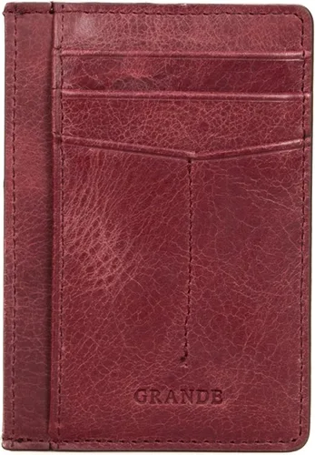 Vista 17 de Grande -3605 Estuches para tarjetas, Borgoña, Minimalista