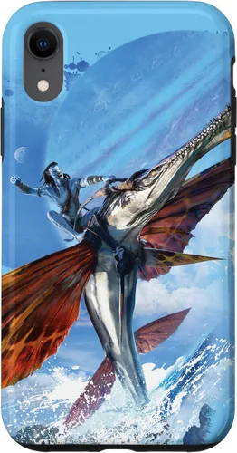Vista 24 de iPhone 16 Avatar: El camino del agua Jake Sully Riding Skimwing Funda pintada