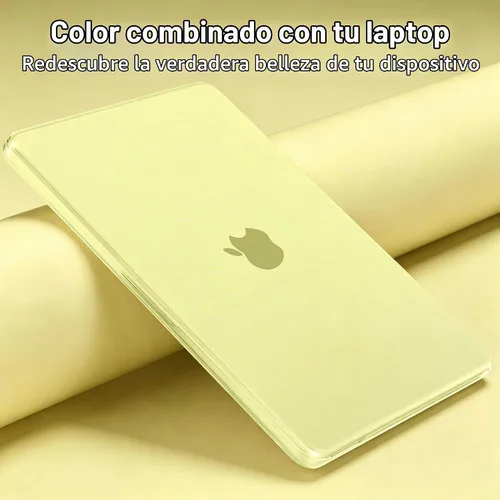 Vista 5 de MOSISO Compatible con MacBook Neo Case 13 pulgadas 2026 A3404 A18 Pro Chip Citrus Clear