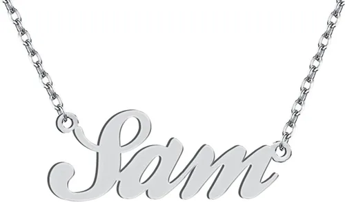 Vista 54 de Personalized Custom Name Pendant Necklace Stainless Steel for Women