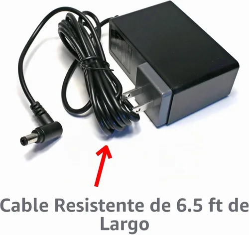 Vista 3 de EDO Tech Cargador de pared AC para RCA de pantalla dual portátil DVD TV Combo Player 12V Celestron telescopios cable de alimentación