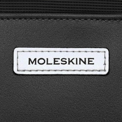 Vista 6 de Moleskine Mochila Metro, almacenamiento para laptop de 15 pulgadas, mochila de negocios, para hombres, mujeres, color negro