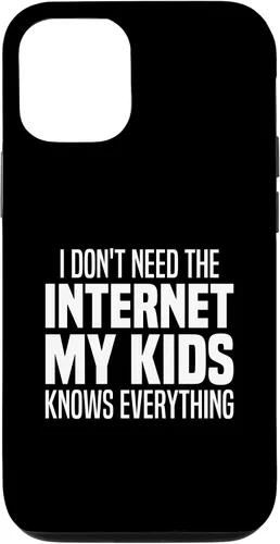Vista 28 de I Don't Need The Internet My Kids Knows Everything - Parents Case for iPhone 17