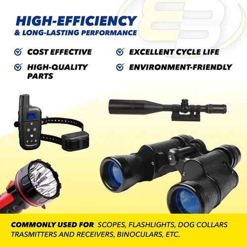 Vista 5 de Batería CR1/3N compatible con Nikon FE10 FM2n FA, Dog Watch R6 R7, PIF-275 CR11108