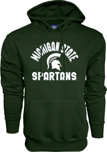 Vista 45 de Blue 84 Sudadera con capucha NCAA para hombre Line Up Color del Equipo
